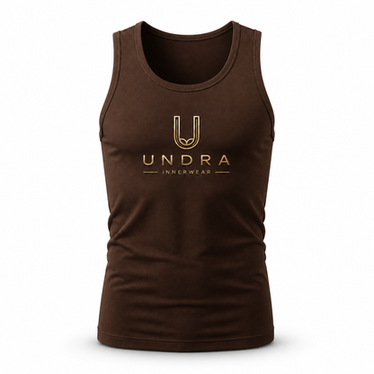 Premium Brown Cotton Vest
